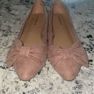 Torrid pink flats WW
